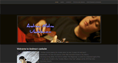 Desktop Screenshot of andrewmolinaukulele.com